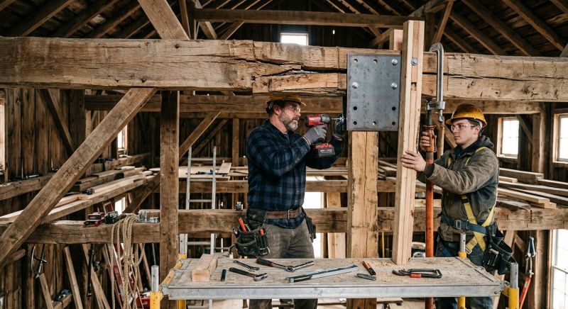 Barn Beam Replacement in Kansas City, KS