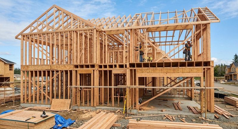 Building Framing in Conroe, TX